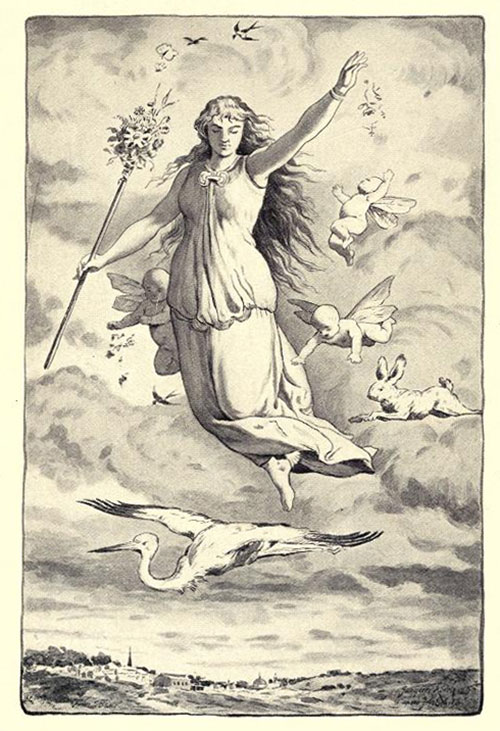 Illustration of Ostara